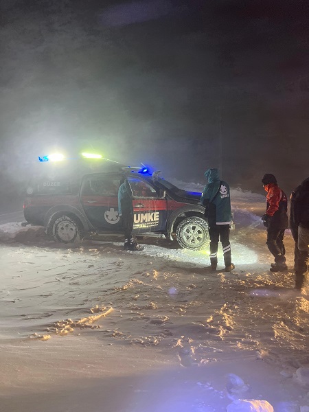 Foto - Kardüz Yaylası'nda mahsur kaldılar