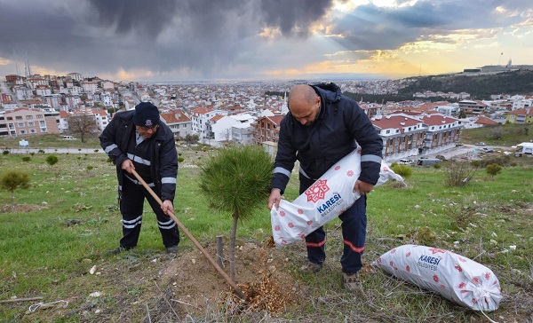 Foto - Karesi’de doğadan gelen doğayla buluşuyor