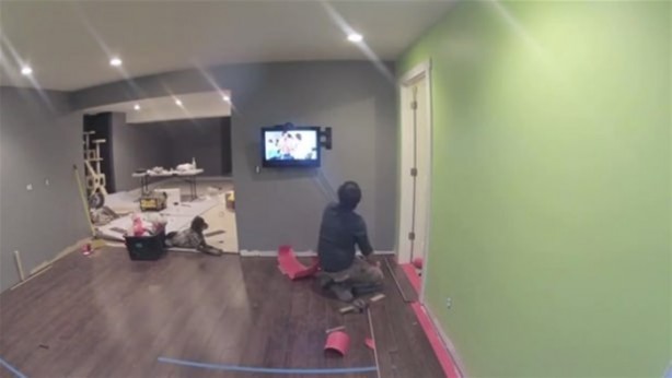 Foto - Karısı için öyle bir şey yaptı ki...