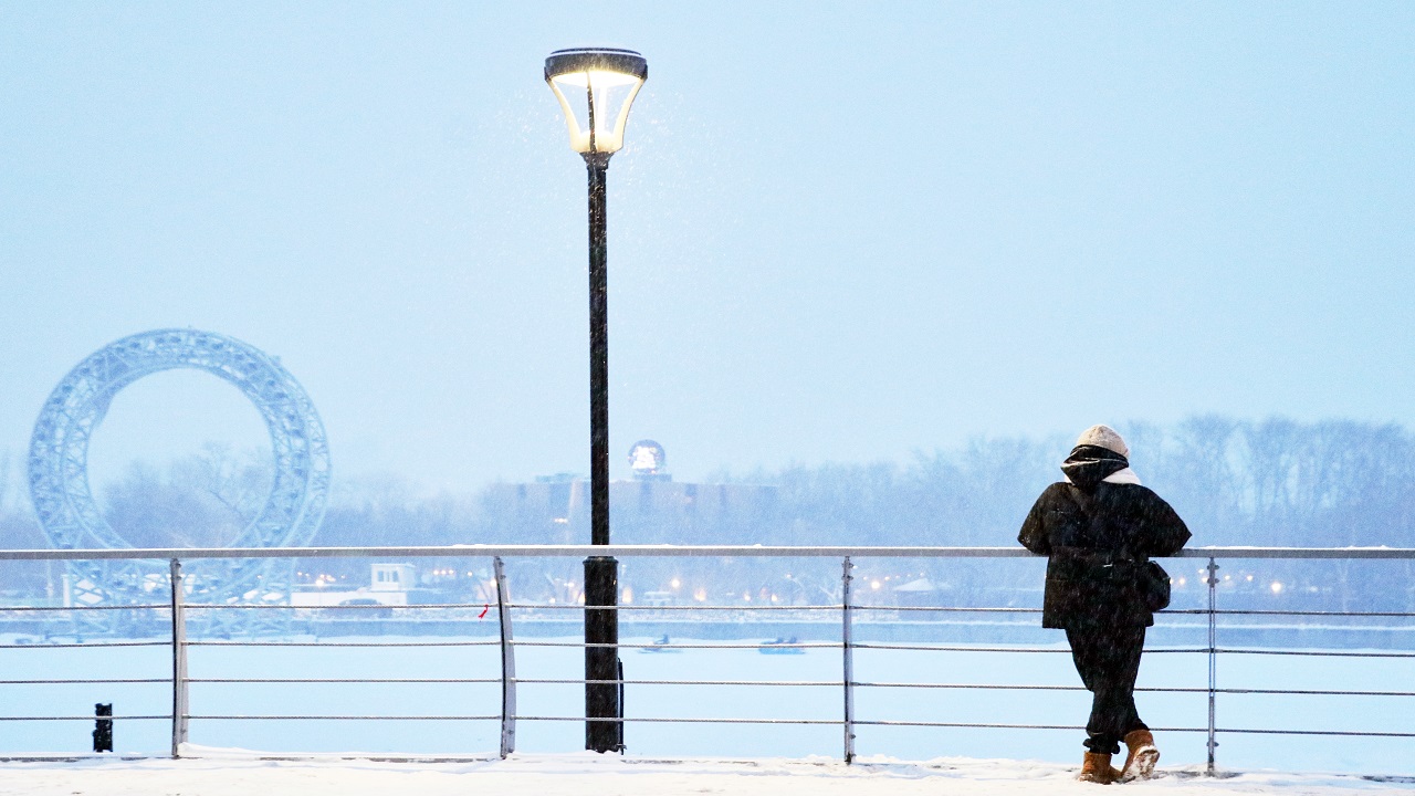 Foto - Karlar altında bir masal: Astana kışın göz kamaştırıyor