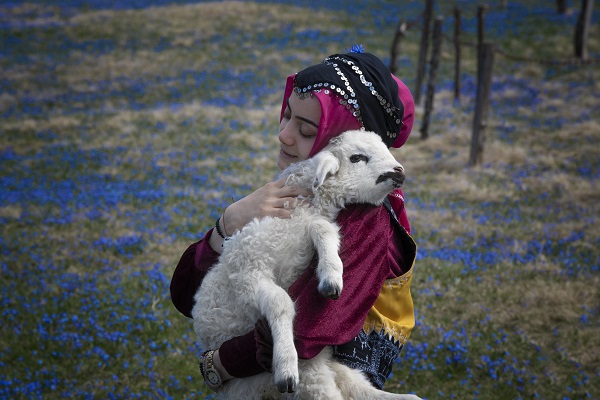 Karlar eridi "mavi yıldız"lar ortaya çıktı