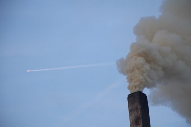 Foto - Karlıova'da hava kirliliği! 'Akşam saatlerine doğru nefes alamıyoruz'