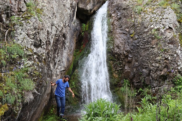 Foto - Karnavas Şelalesi sağanağın ardından coştu