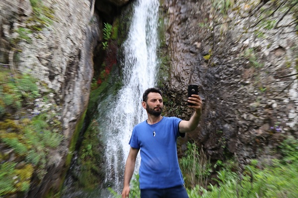 Foto - Karnavas Şelalesi sağanağın ardından coştu