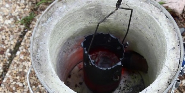 Foto - Karpuzun içine alüminyum dökülürse...