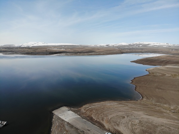 Foto - Kars Baraj Gölü’nün buzları çözüldü