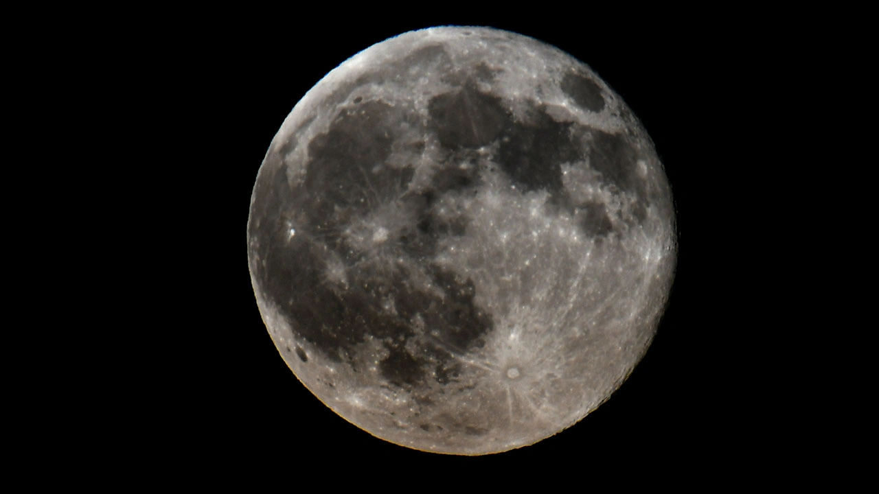 Foto - Kars semalarında ışık şöleni! Dolunay geceyi gündüze çevirdi