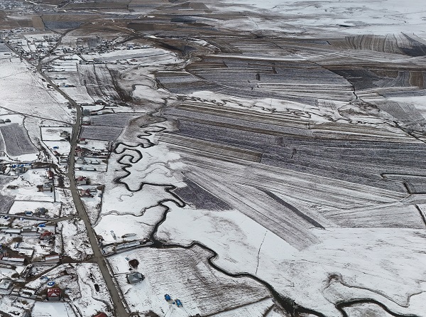 Foto - Kars’a kış geldi! Her yer bembeyaz