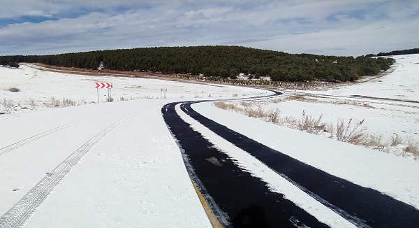 Foto - Kars’a kış geldi! Her yer bembeyaz