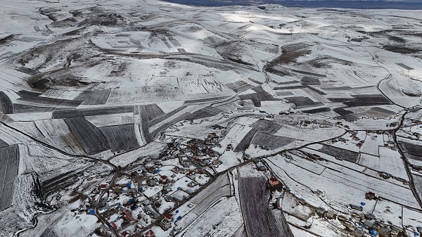 Foto - Kars’a kış geldi! Her yer bembeyaz