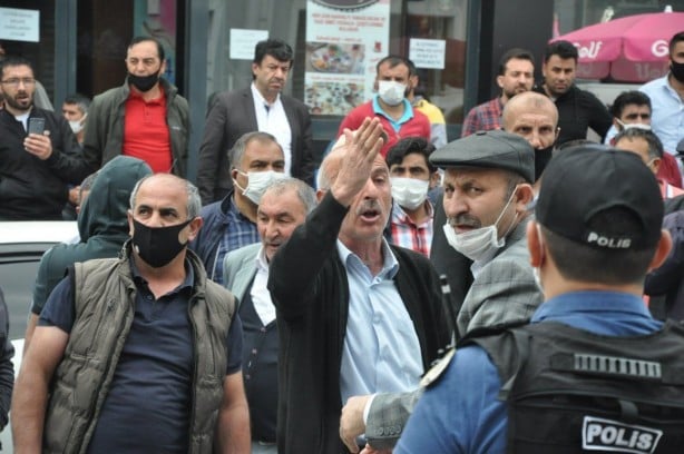 Foto - Kars'ta dolmuşçulardan 'kayyım' sloganları