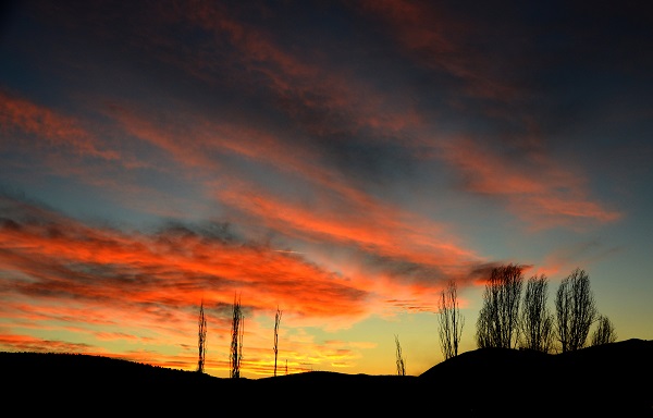 Foto - Kars'ta gün batımı manzarası hayran bıraktı