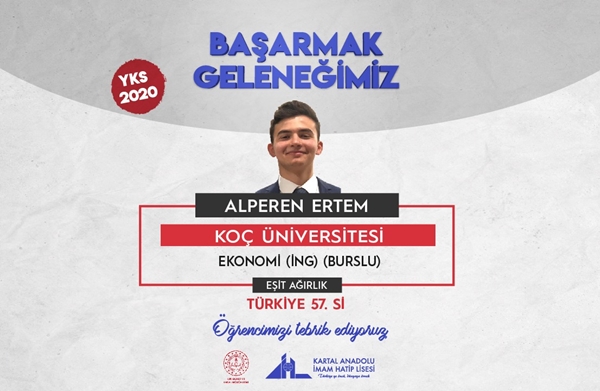 Foto - Kartal Anadolu İmam Hatip Lisesi'nden göğüs kabartan başarı