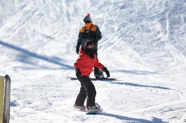 Foto - Kartalkaya'da kar kalınlığı 2 metreye yaklaştı