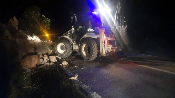 Foto - Kastamonu-Bartın karayolunda heyelan