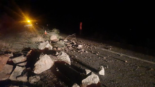 Foto - Kastamonu-Bartın karayolunda heyelan