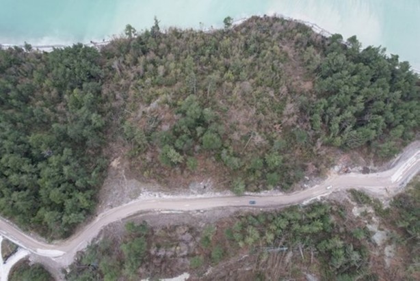 Foto - Kastamonu'da akıl almaz görüntü! Dağ yerinden kaydı