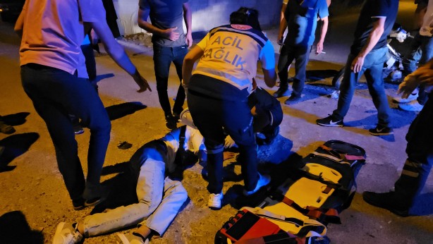 Foto - Kastamonu'da iki motosiklet çarpıştı