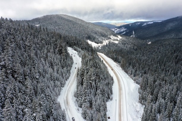 Kastamonu'da kar etkili oluyor