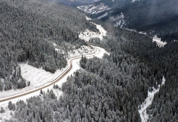Foto - Kastamonu'da kar etkili oluyor