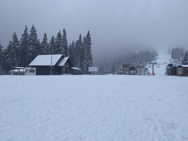 Foto - Kastamonu'da kar yağışı! Ilgaz Dağı beyaza büründü!