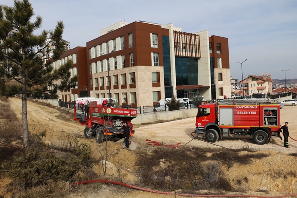 Foto - Kastamonu'da ormanlık alanda yangın