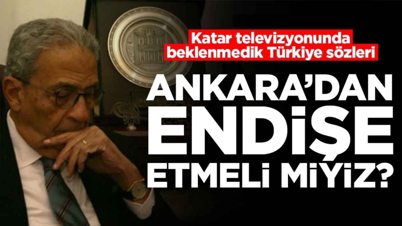 Katar televizyonunda 'neler oluyor' dedirten Türkiye sözleri: Ankara'dan endişe etmeli miyiz