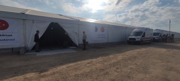 Foto - Katar'ın Hatay'a kurduğu sahra hastanesi şifa dağıtıyor