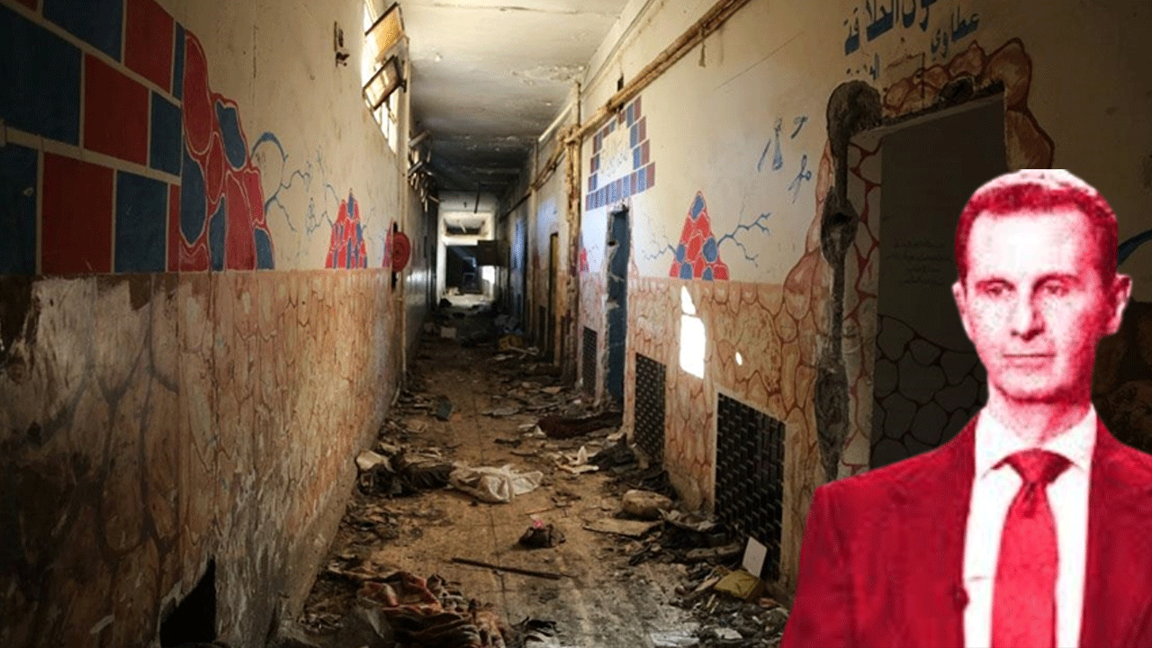 Katil Esed'in işkence merkezi görüntülendi