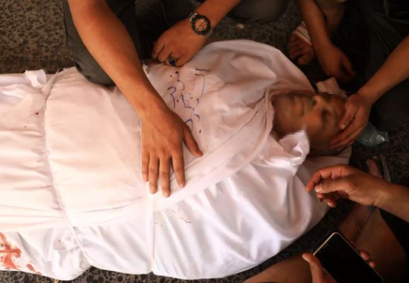 Foto - Katil İsrail çocukları katletti!