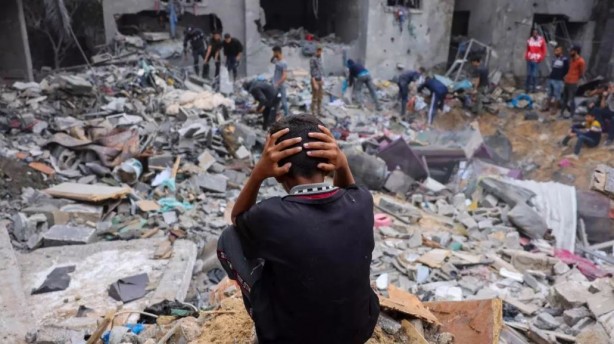 Foto - Katil İsrail Gazze'de soykırıma devam ediyor! Dünyanın gözü önünde insanlık ayaklar altına alınıyor