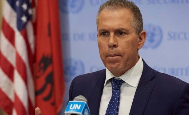 Foto - Katil İsrail’in BM temsilcisi böyle hedef göstermişti: Filistinli çocukları bu yüzden öldürüyoruz!