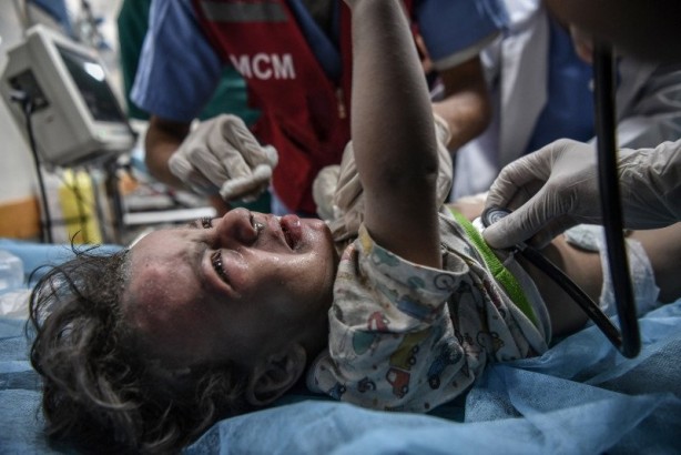 Foto - Katil İsrail’in BM temsilcisi böyle hedef göstermişti: Filistinli çocukları bu yüzden öldürüyoruz!