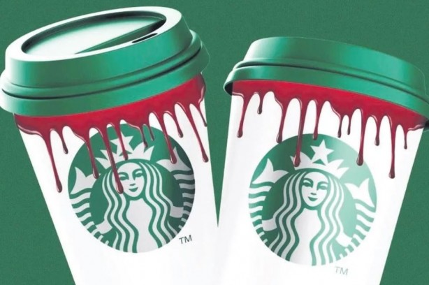 Katil İsrail'in destekçisi Starbucks'ın satışları düştü