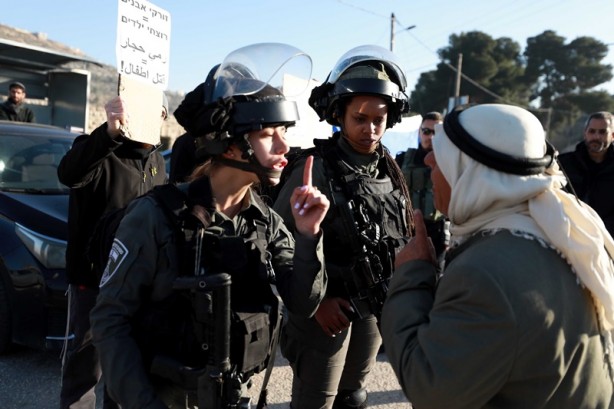 Foto - Katiller Filistin'de bir bölgeyi abluka altına aldı