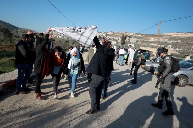 Foto - Katiller Filistin'de bir bölgeyi abluka altına aldı