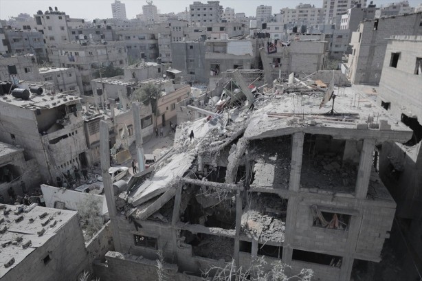 Foto - Katillerden 230 günde 77 bin ton bomba! Burası Hiroşima değil Gazze!