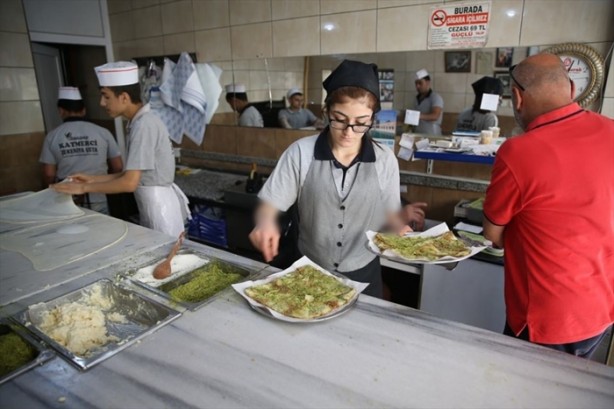 Foto - Katmer turistlerin gözdesi!