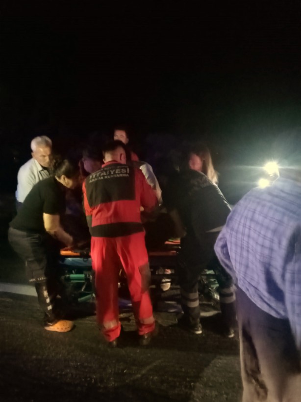 Kavaklıdere yolunda kaza