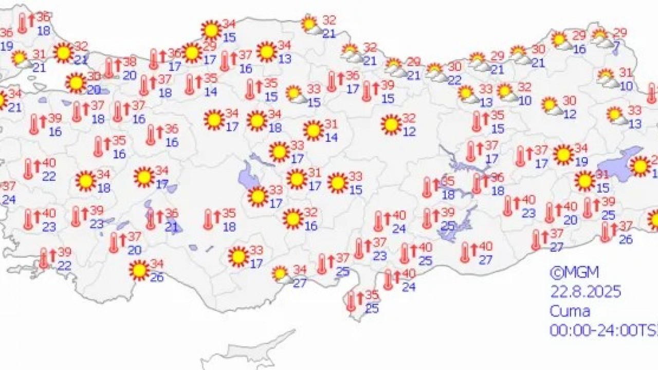 Foto - Kavurucu sıcaklıklar geliyor! Termometreler 43 dereceyi gösterecek
