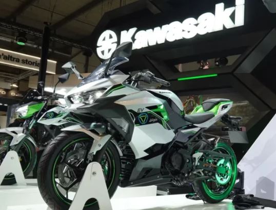 Foto - Kawasaki ilk elektrikli motosiklet modellerini piyasaya sürüyor!