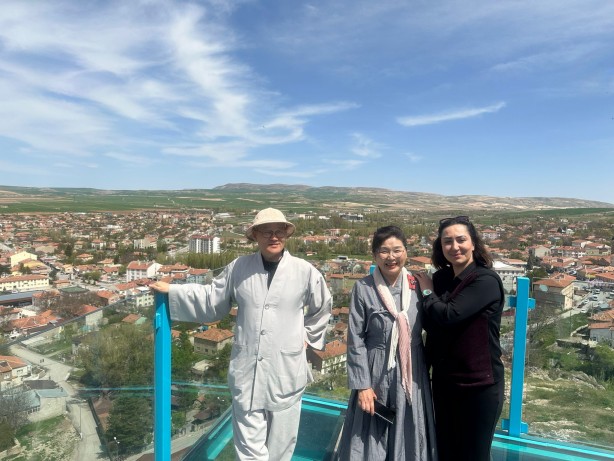 Foto - Kayabaşı Cam Seyir Terası'nın ilk misafirleri Güney Kore'den