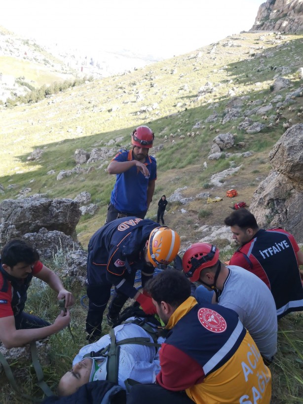 Foto - Kayalık alandan düşen şahıs iki gün sonra kurtarıldı