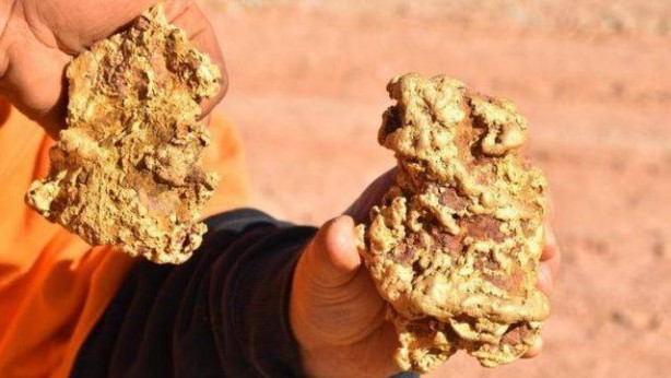Foto - Kayanın içerisinde külçeyle altın buldu! Değeri dudak uçuklattı! Nasıl keşfettiğini duyanlar, hemen dedektörüne sarıldı