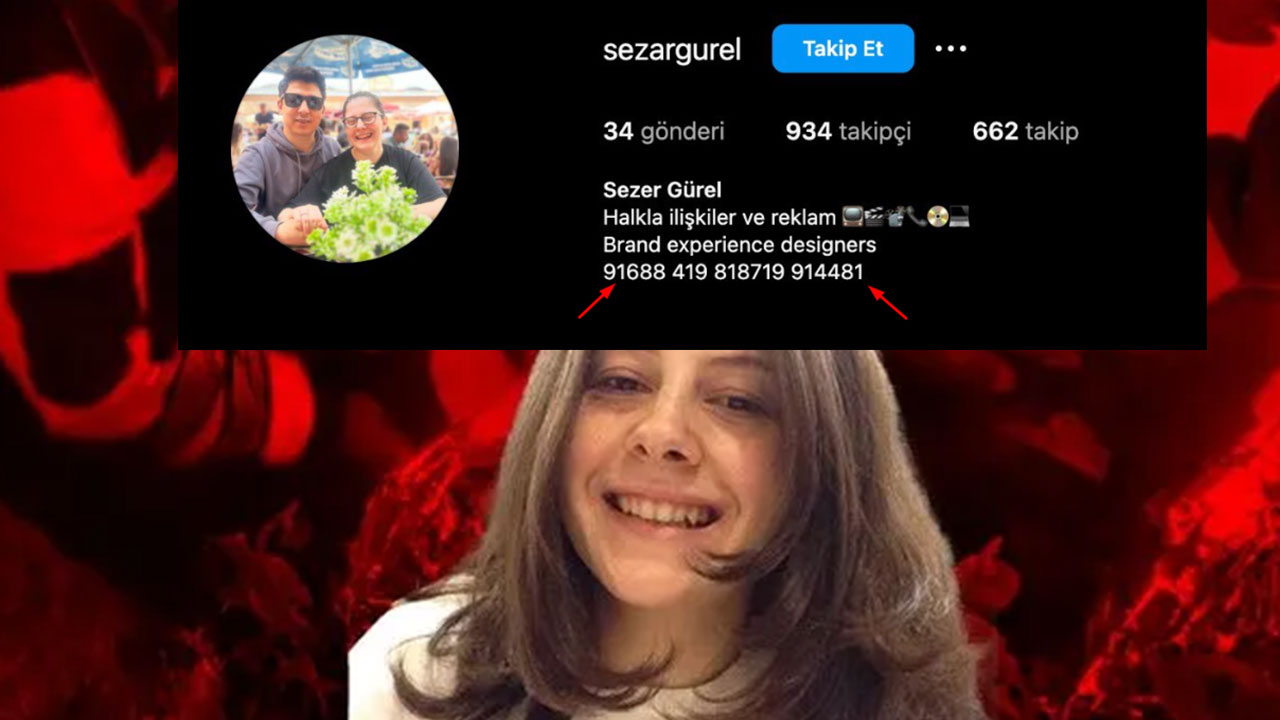 Kaybolup bulunan mimar Ece Gürel ile ilgili '91688 419 818719 914481' sayılarının gizemi çözüldü