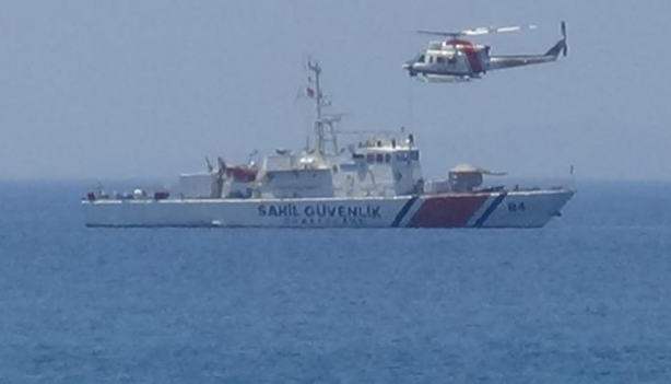 Kayıp şahıs için helikopter destekli arama