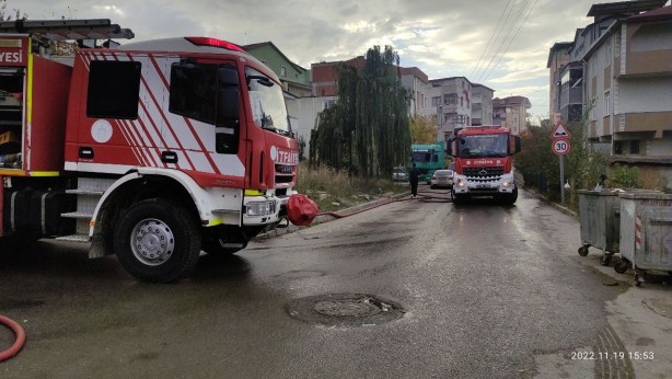Foto - Kaynak yapılan atölyede yangın çıktı