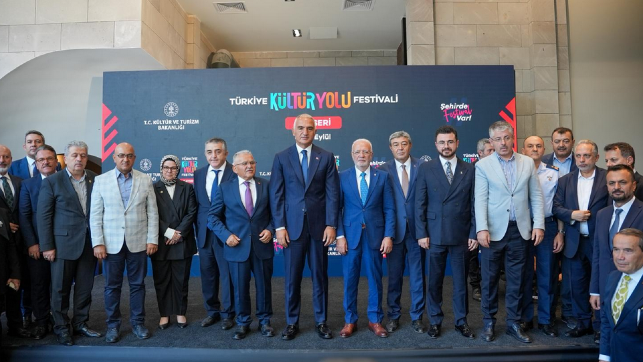 Foto - Kayseri ilk kez Kültür Yolunda: Açılışı Bakan Ersoy gerçekleştirdi…