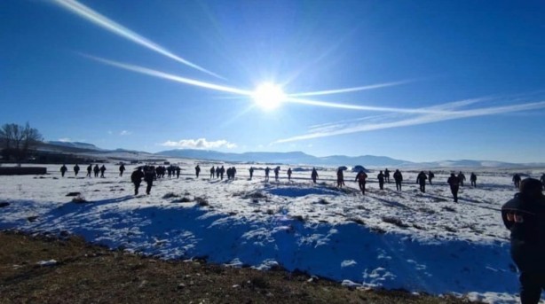 Kayseri'de 89 kişilik ekip seferber oldu