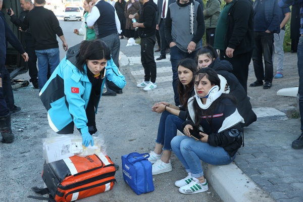 Foto - Kayseri'de feci kaza! Çok sayıda yaralı var